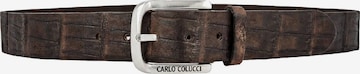 Carlo Colucci Belt ' Ciaghi ' in Brown: front