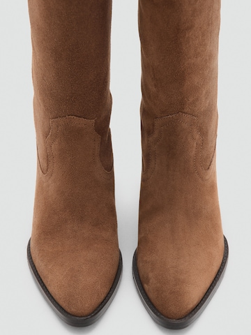 Stivale da cowboy 'Lorrain1' di MANGO in marrone