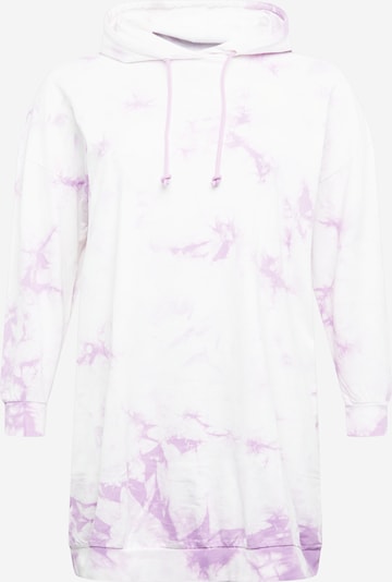 Noisy May Curve Robe 'ILMA' en violet / blanc, Vue avec produit