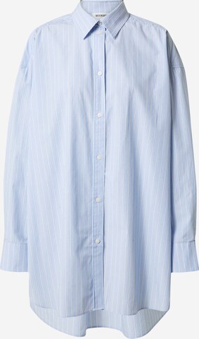 WEEKDAY Bluse in Blau: predná strana