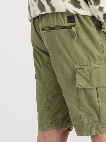 ALPHA INDUSTRIES Regular Cargobroek in Groen