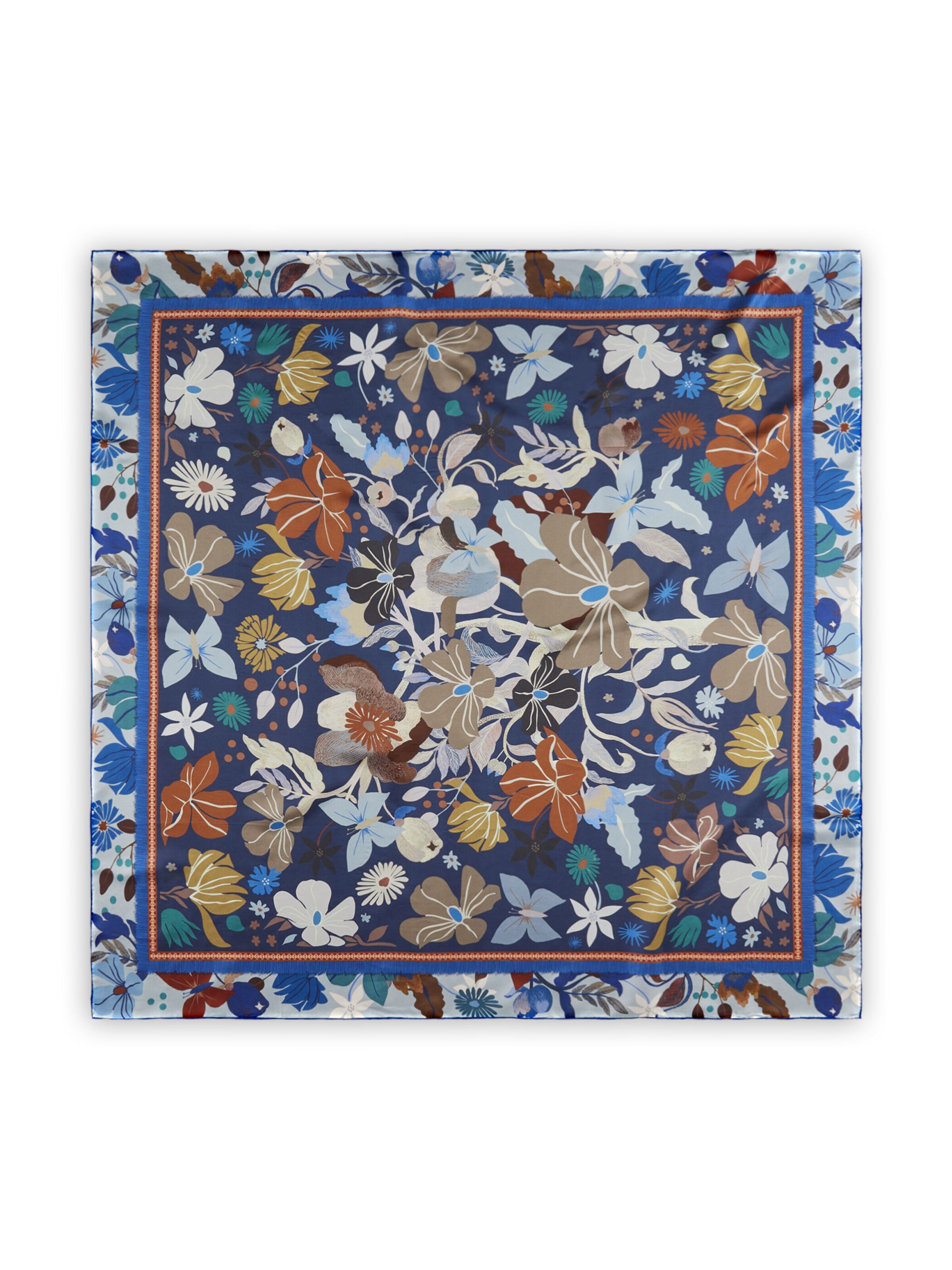 CODELLO Shawl in Blue