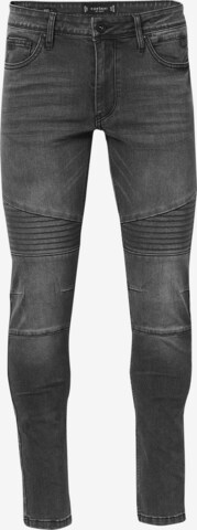 KOROSHI Skinny Jeans in Zwart: voorkant