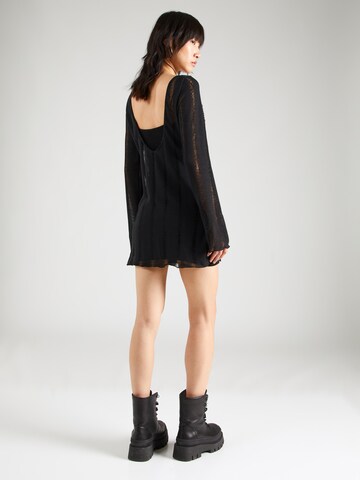 BDG Urban Outfitters - Vestido de malha 'ALISHA' em preto