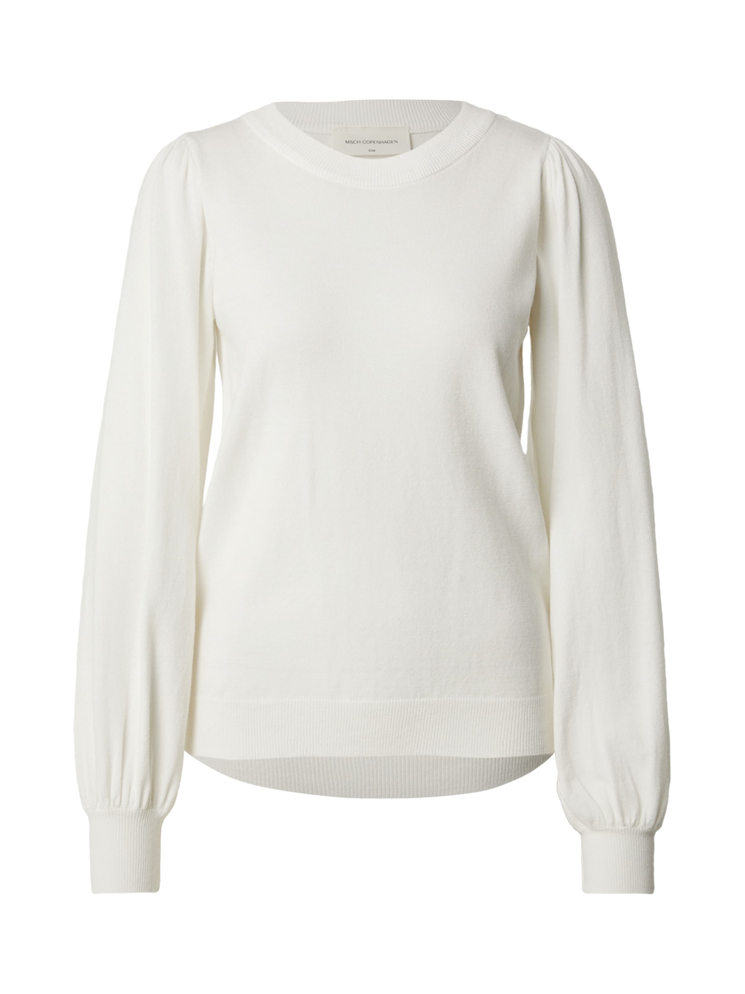 MSCH COPENHAGEN Pulóver 'Tamana Rachelle' - fehér: elől