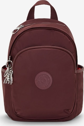 KIPLING - Mochila 'Delia' em vermelho: frente