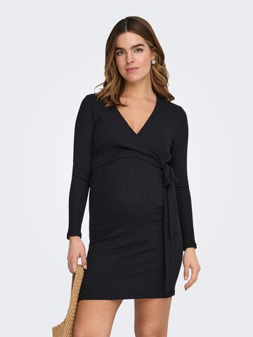 Only Maternity - Vestido 'OLMJennie' en negro: frente