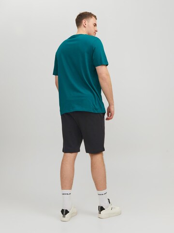 Jack & Jones Plus Regular Byxa 'Shark' i svart