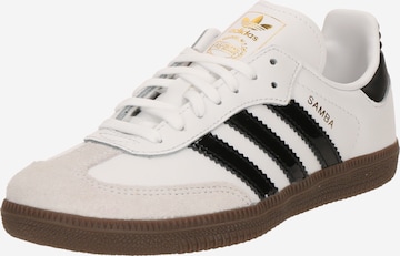 ADIDAS ORIGINALS Кроссовки 'SAMBA' в Белый: спереди