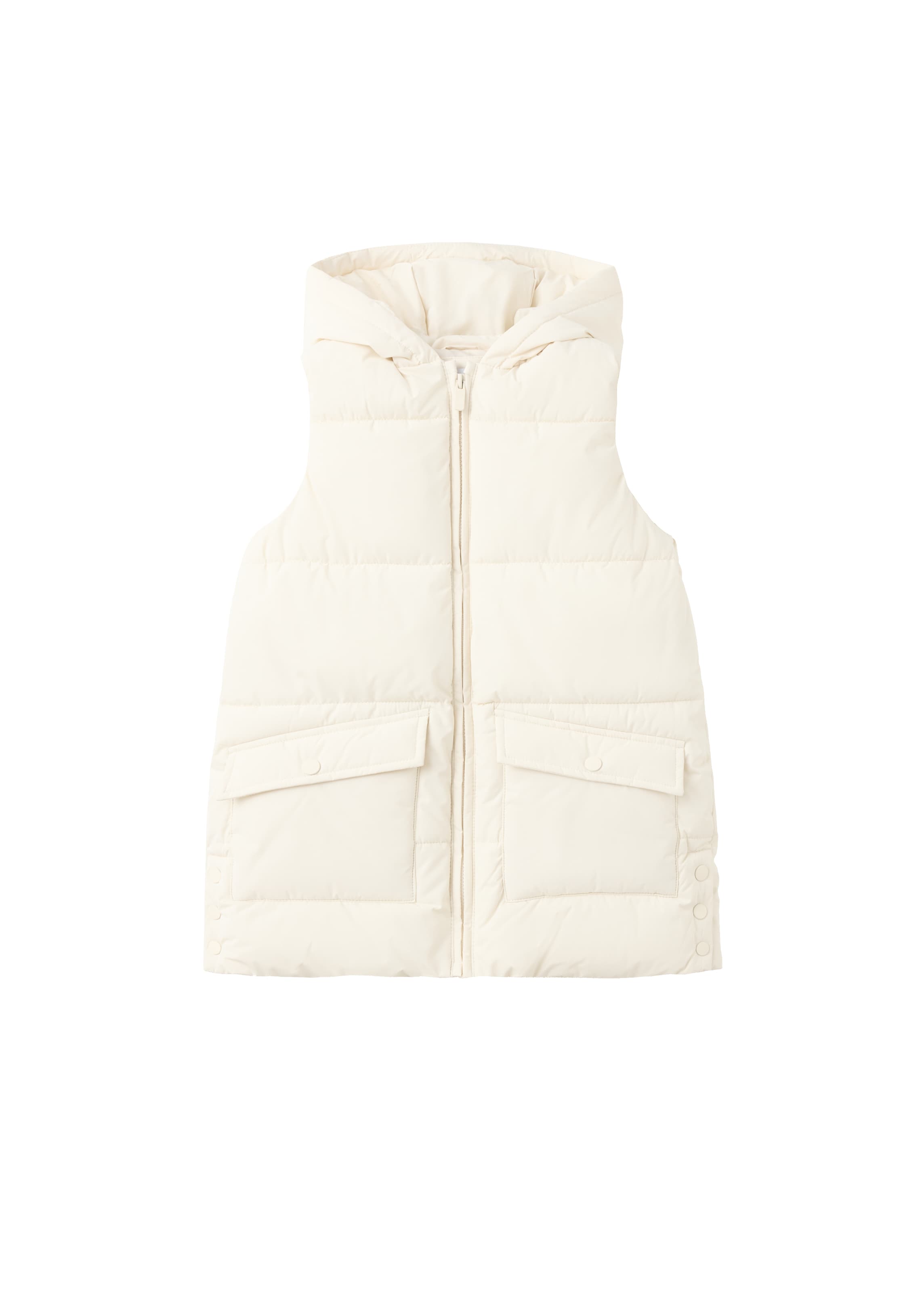 MANGO KIDS Vest 'Tokyo' in White: front