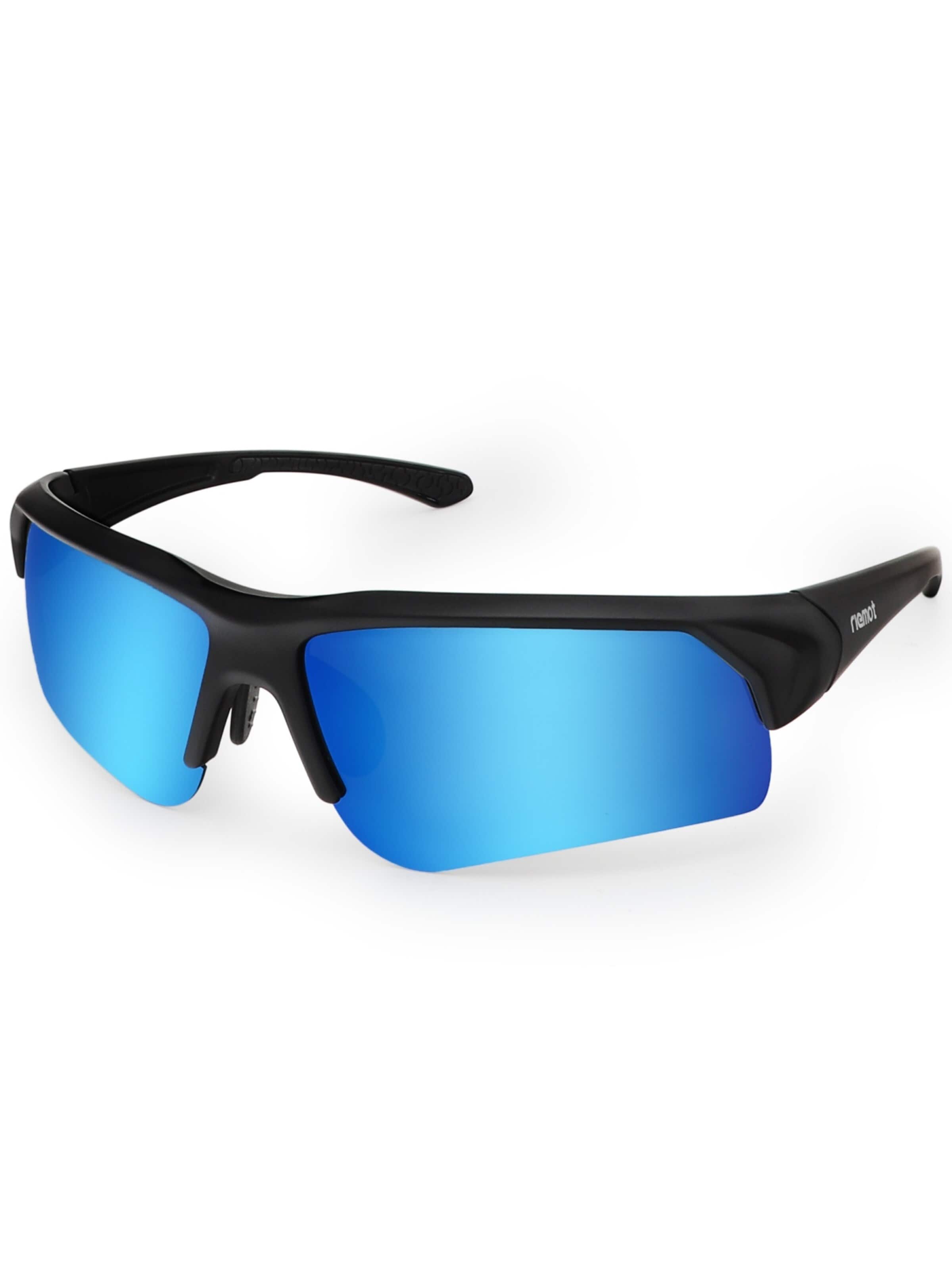riemot Sunglasses 'Riemot Rimless Polarized Sports Sunglasses, UV400 Anti-Glare Cycling Driving Fishing Sun Glasses for Men Women' in Blue: front