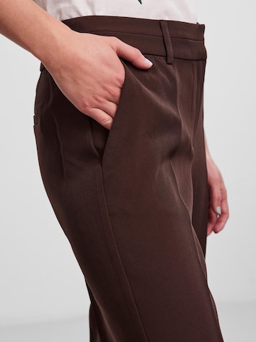 évasé Pantalon à plis 'BLURIS' Y.A.S en marron