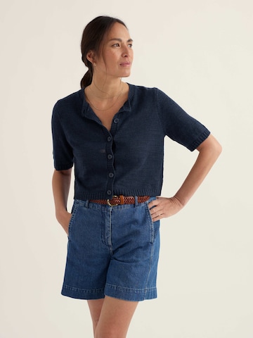 Cardigan 'Wild Thyme' Seasalt Cornwall en bleu : devant