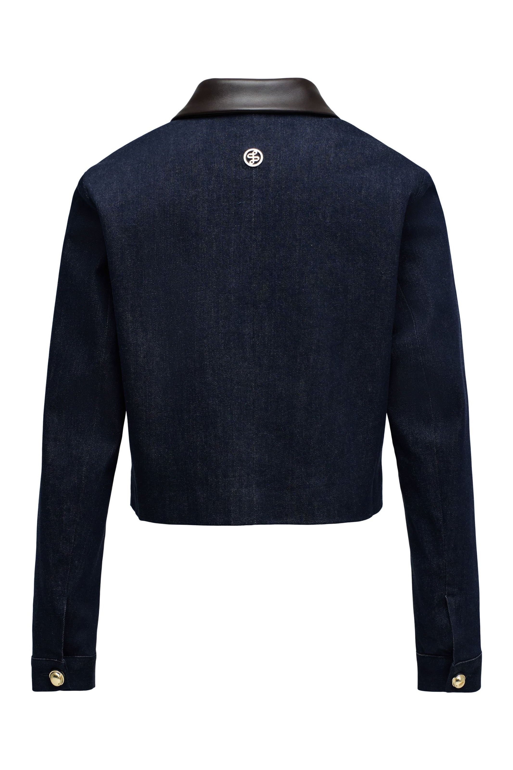 Salsa Jeans Tussenjas in Blauw