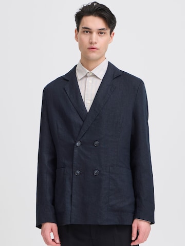 Casual Friday - Ajuste confortable Chaqueta saco ' CFEdlund Linen ' en azul