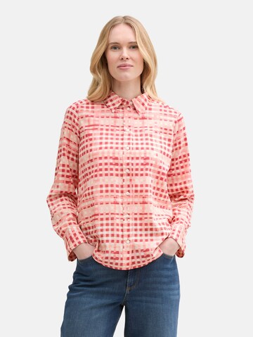 TOM TAILOR Blouse in Red: front