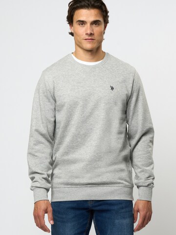 Pull-over 'Tais' U.S. POLO ASSN. en gris : devant