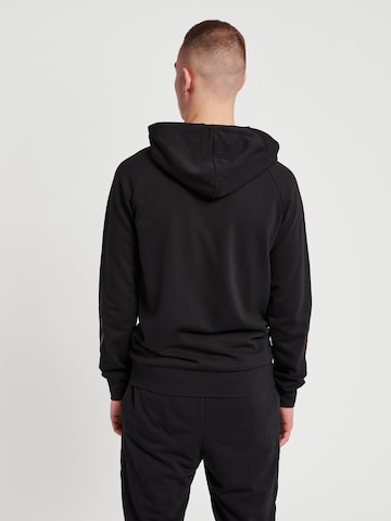 Hummel Athletic Zip-Up Hoodie in Black