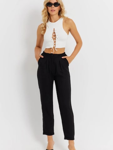 Cool & Sexy Zwężany krój Cygaretki w kolorze czarny: przód