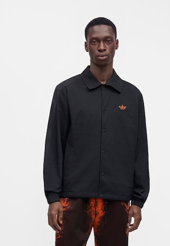 ADIDAS ORIGINALS Jacke in Schwarz: Vorderseite