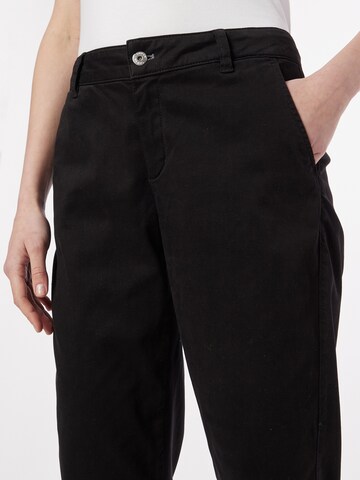 Regular Pantalon chino TAIFUN en noir