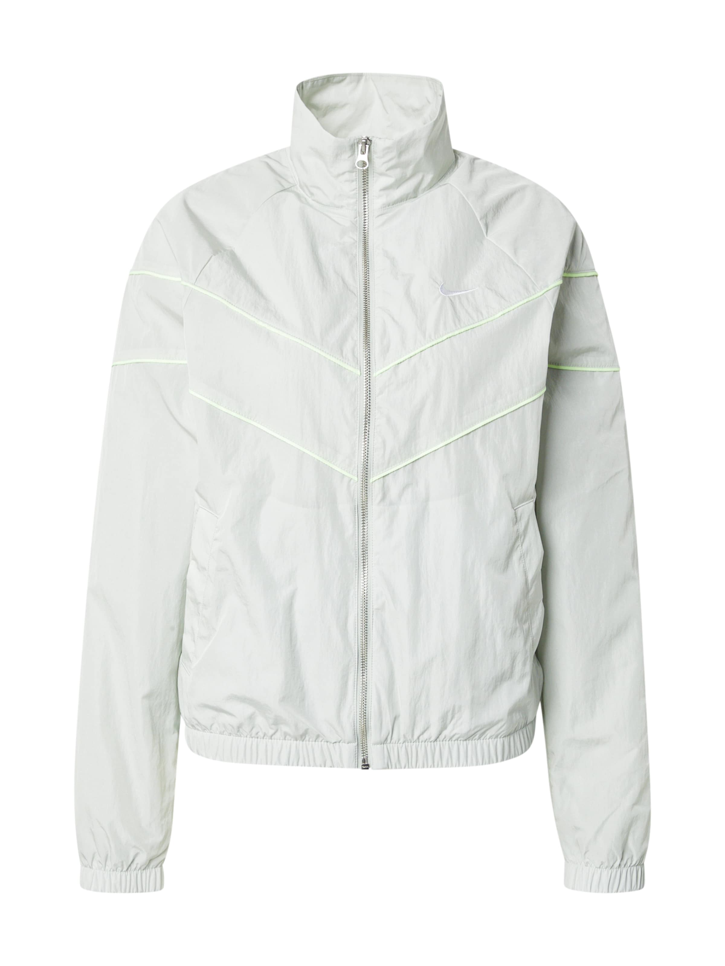 Nike Sportswear Kevad-sügisjope, värv Hõbe: eest vaates