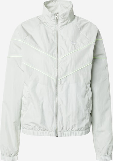Nike Sportswear Jacke in hellgrün / silber, Produktansicht