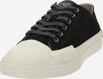 Baskets basses AllSaints en noir : devant