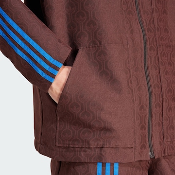 ADIDAS ORIGINALS Between-Season Jacket '70s Club' in Brown