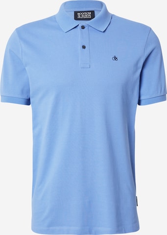 SCOTCH & SODA T-shirt 'Seasonal Core' i blå: framsida