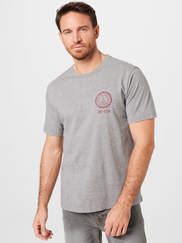 T-Shirt American Eagle en gris : devant