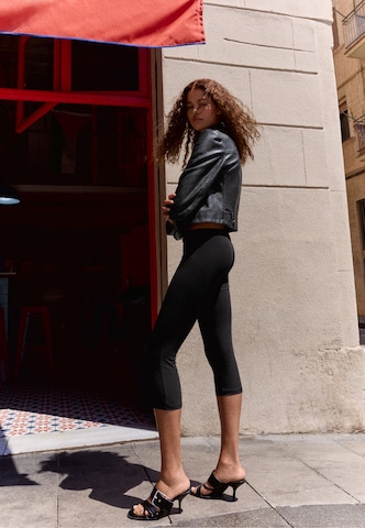 Bershka Skinny Leggings i svart