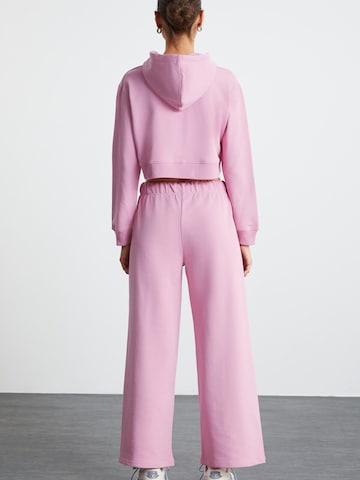 Grimelange - Sudadera con cremallera en rosa