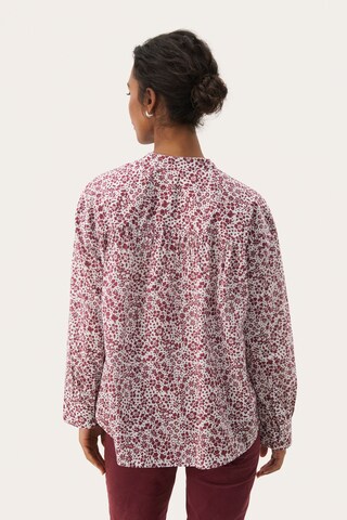 Part Two Bluse 'Natale' in Lila