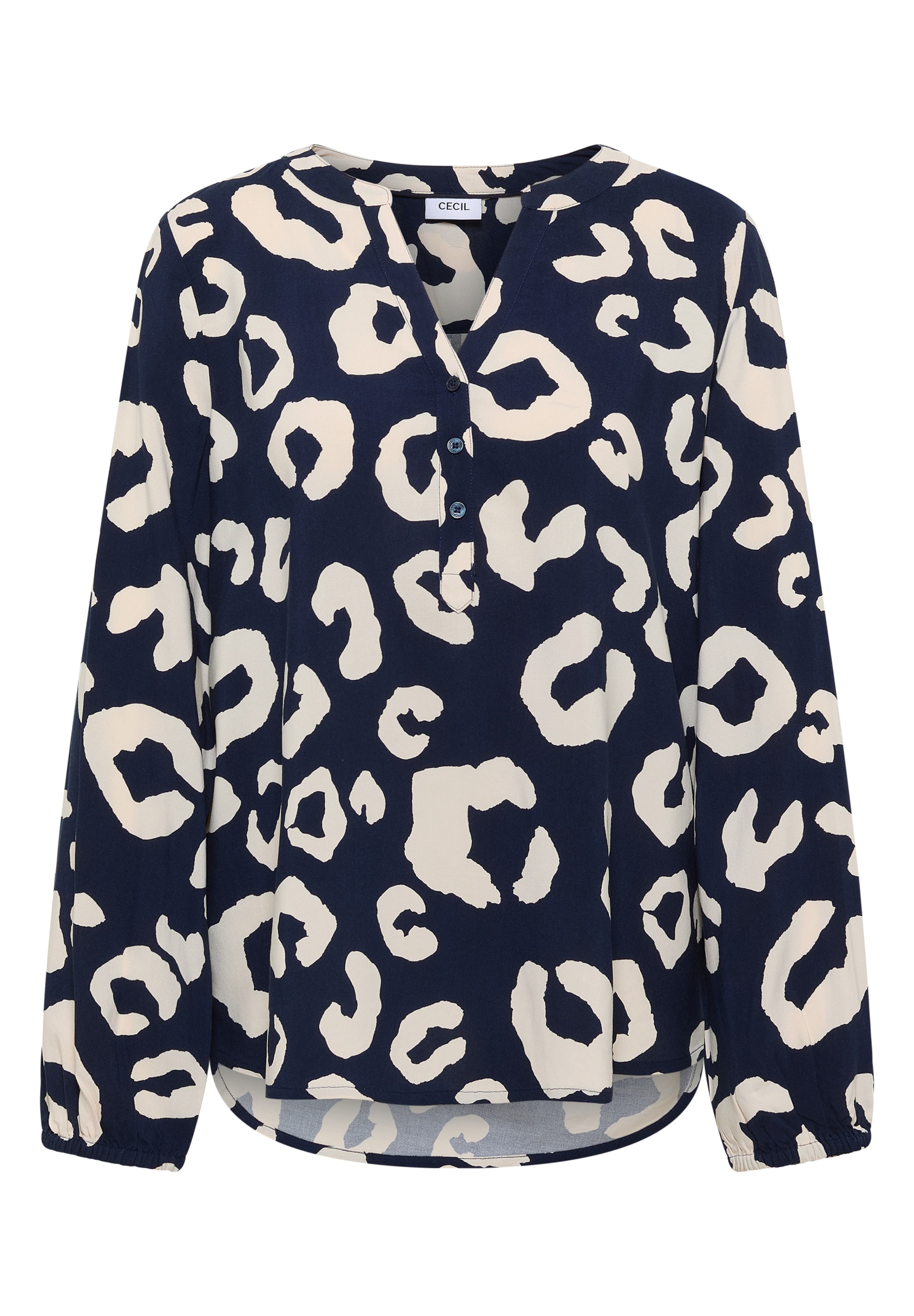 CECIL Blouse in Blue: front