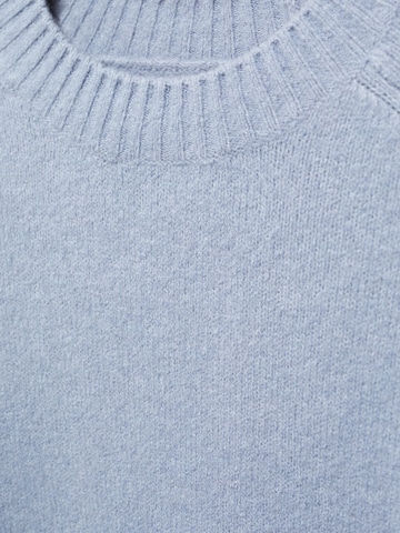 MANGO MAN Pullover 'Moss' in Blau