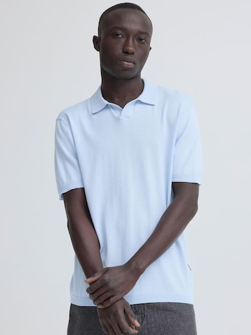 BLEND - Camisa ' BHDao Polo ' em azul: frente