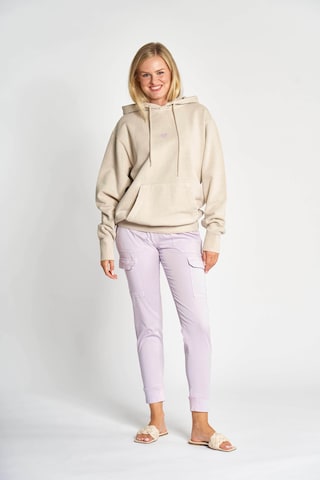 Zhrill Sweatshirt in Beige