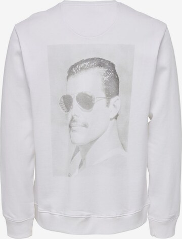 Only & Sons Sweatshirt in Wit