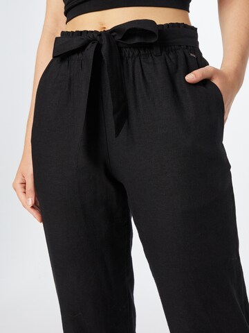 TOM TAILOR DENIM Tapered Pants in Black