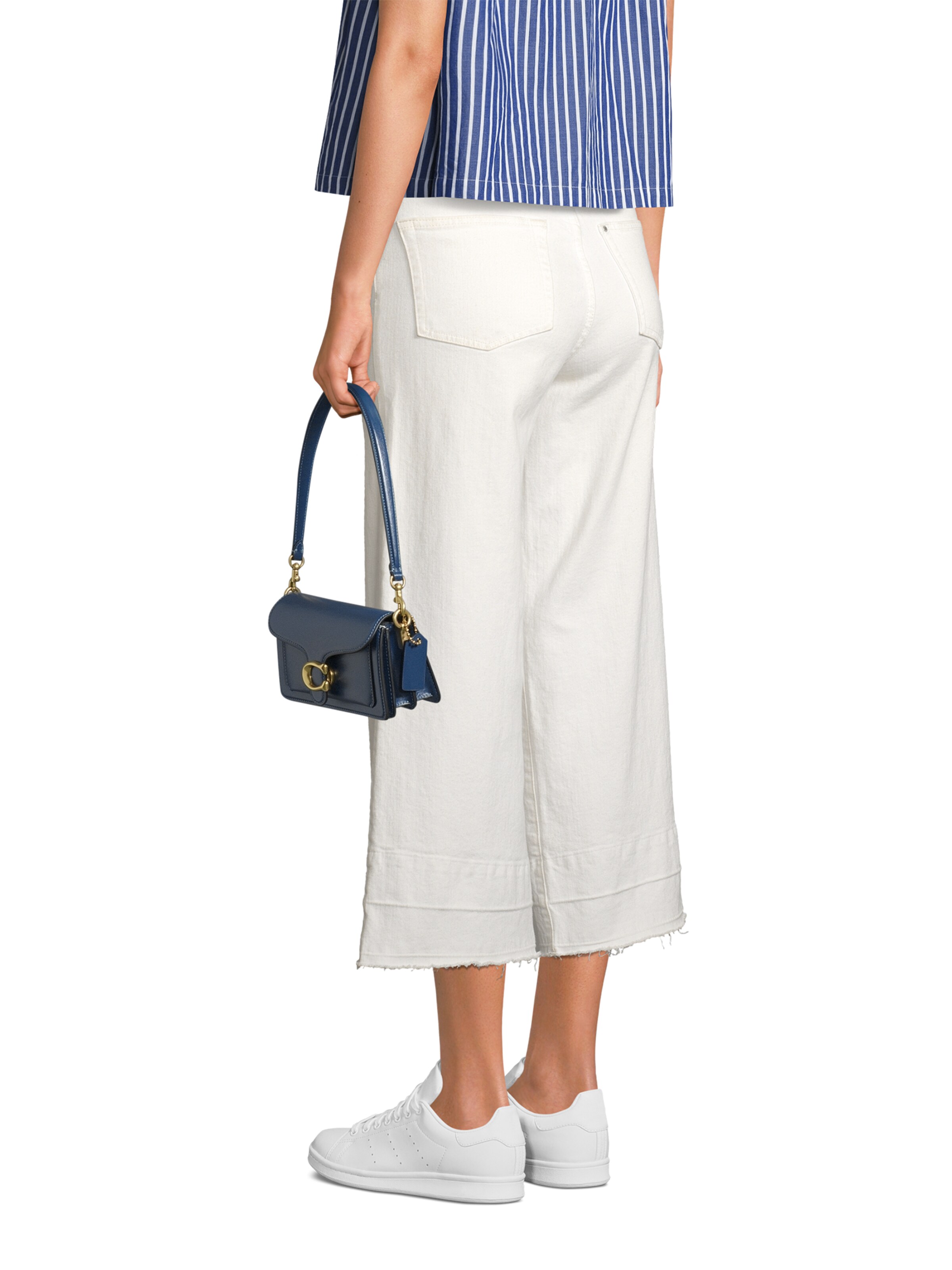 COACH Taška cez rameno - Modrá: predná strana