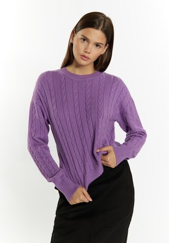 MYMO Sweater 'Biany' in Purple