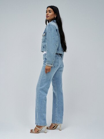 Salsa Jeans Tussenjas in Blauw