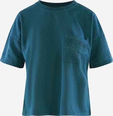 PJ Salvage T-Shirt in Blau: predná strana