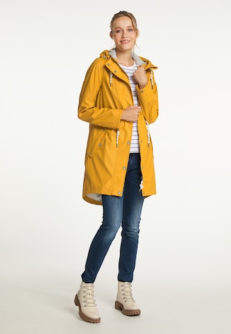 Manteau fonctionnel Schmuddelwedda en jaune