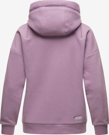 NAVAHOO Sweatshirt 'Zuckerbärchen' in Purple