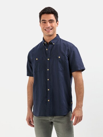 Coupe regular Chemise CAMEL ACTIVE en bleu : devant