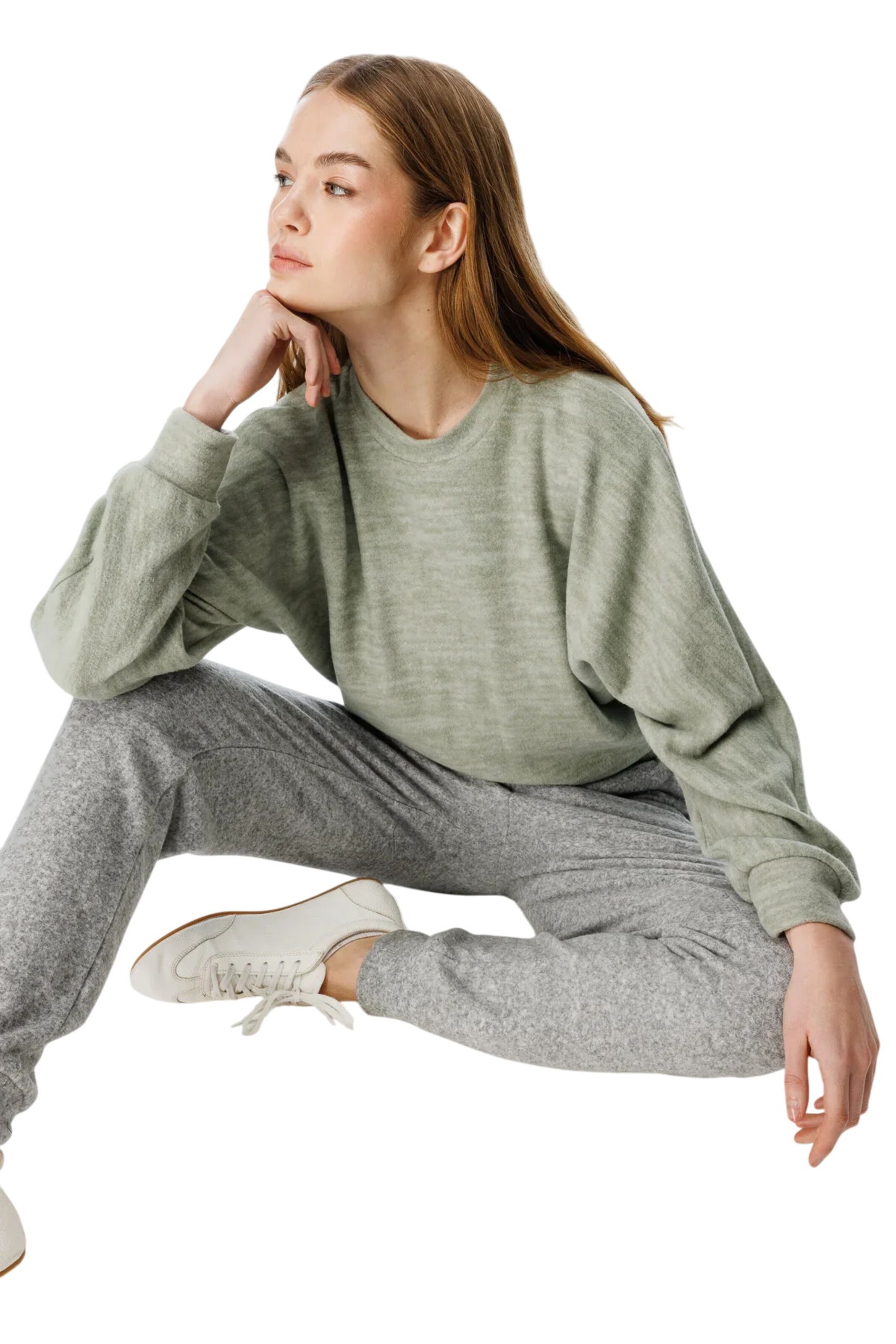 Alexa Dash Sweater in Green