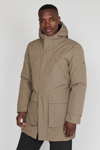 Matinique Winterjas 'Barclay' in Beige: voorkant