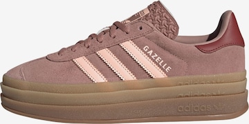 ADIDAS ORIGINALS Низкие кроссовки 'Gazelle Bold' в Лиловый: спереди